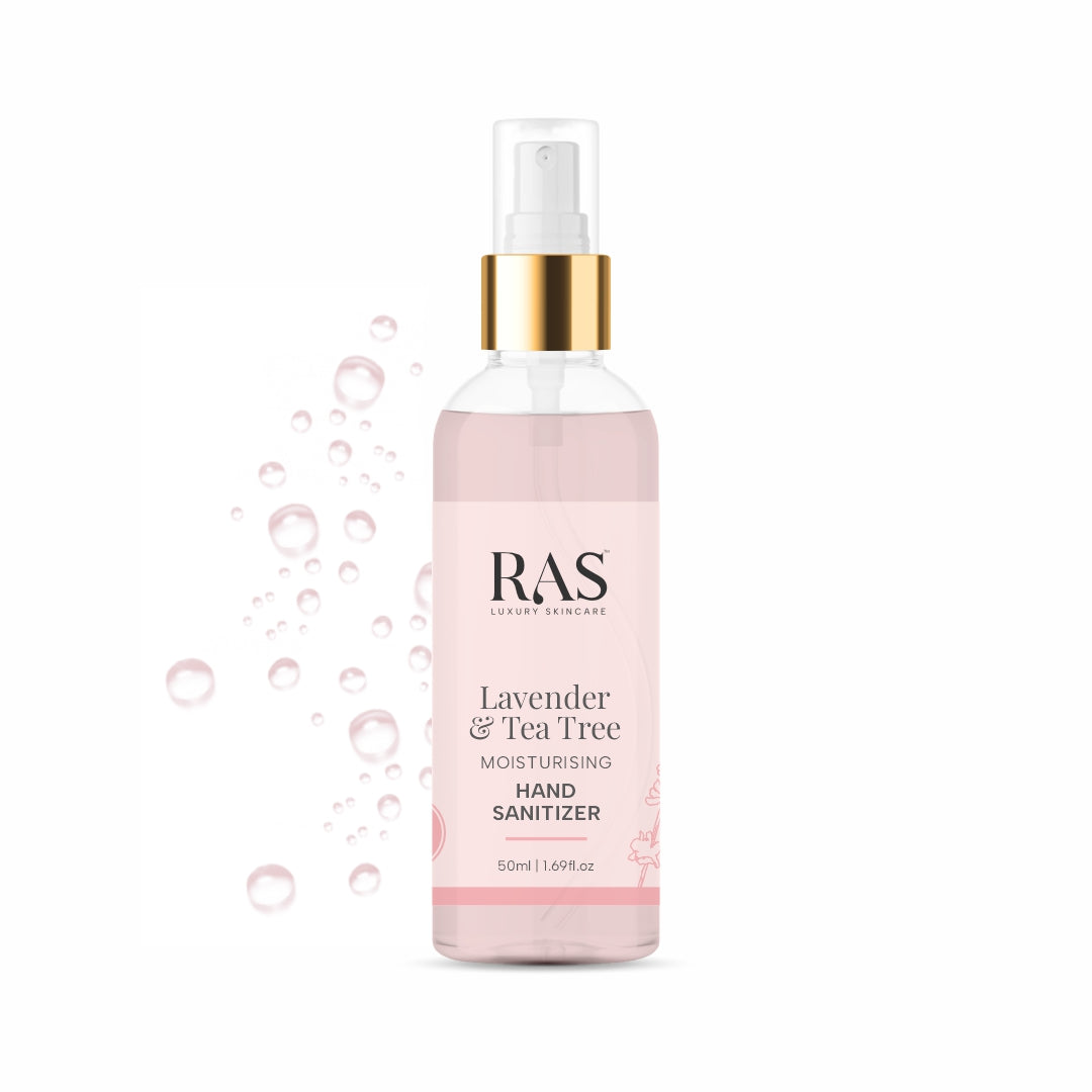 Lavender & Tea Tree Moisturising Hand Sanitiser Spray