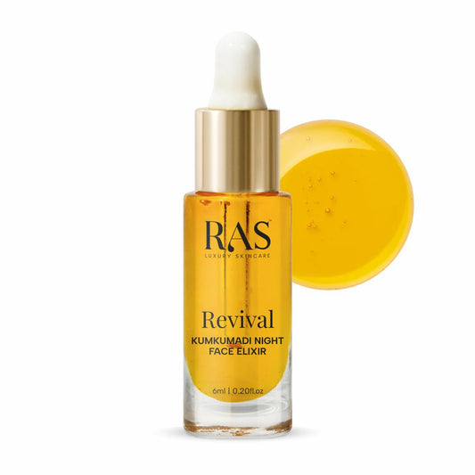 Revival Kumkumadi Night Face Elixir | Saffron and Sandalwood