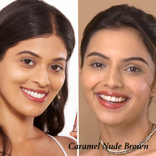 Oh-So-Luxe Tinted Liquid Lip Balm - Caramel Nude Brown