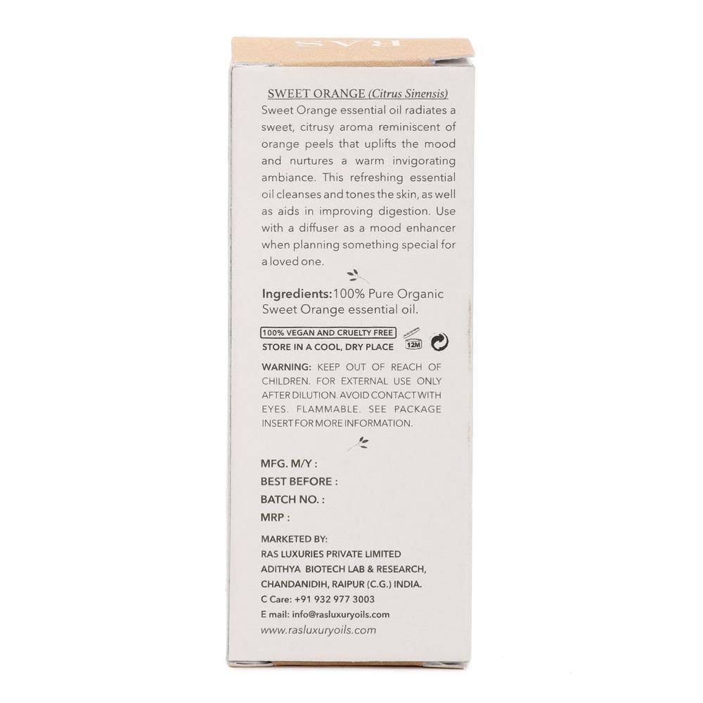 Sweet Orange Pure Essential Oil-RAS Luxury Oils India-Essential Oils