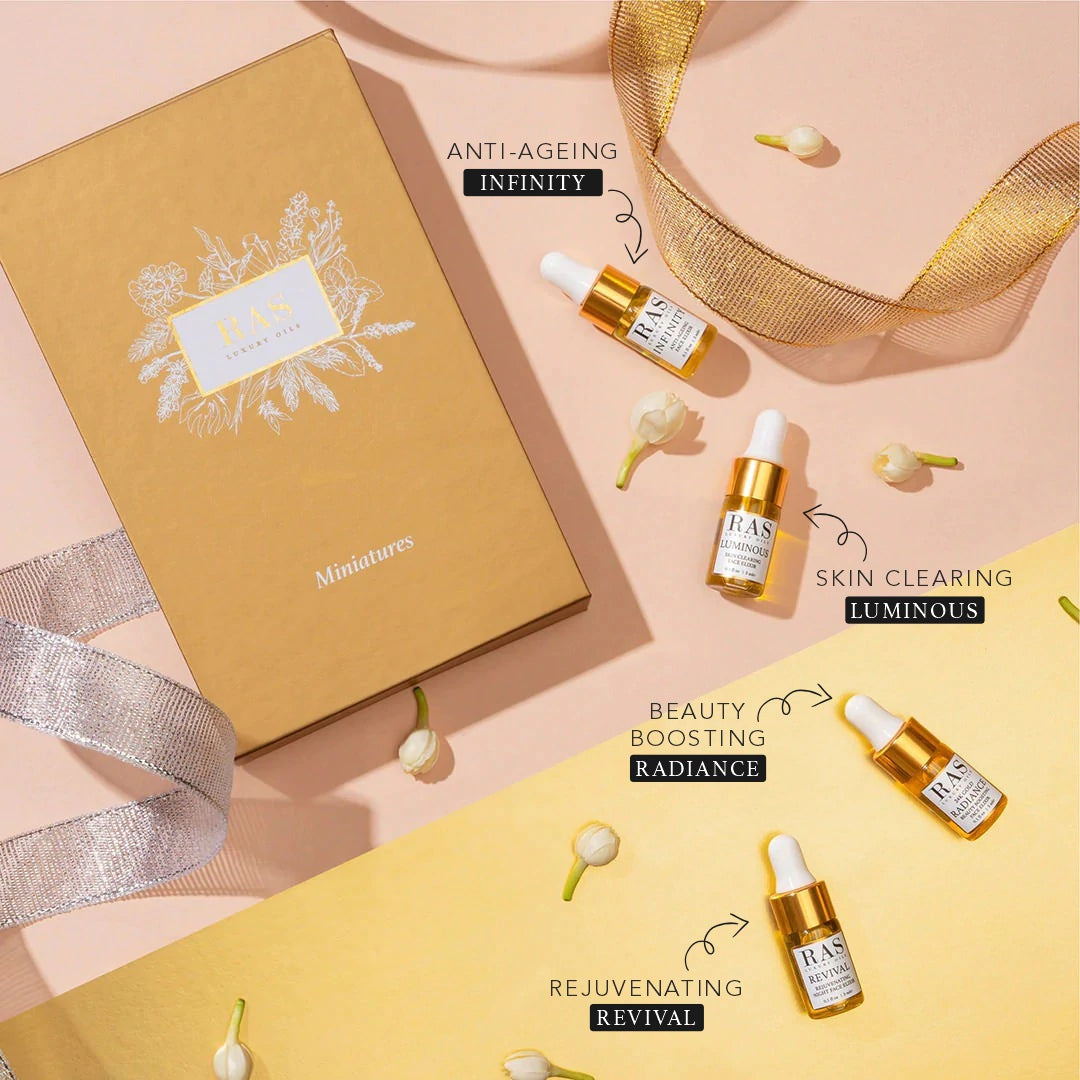 *Gift of Glow - 4-Piece Face Elixir Miniature Set