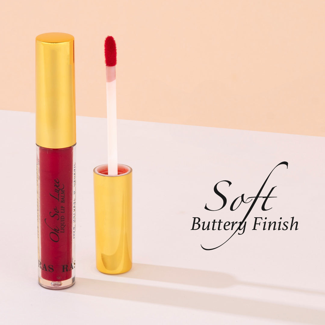 Oh-So-Luxe Tinted Liquid Lip Balm - Berry Red