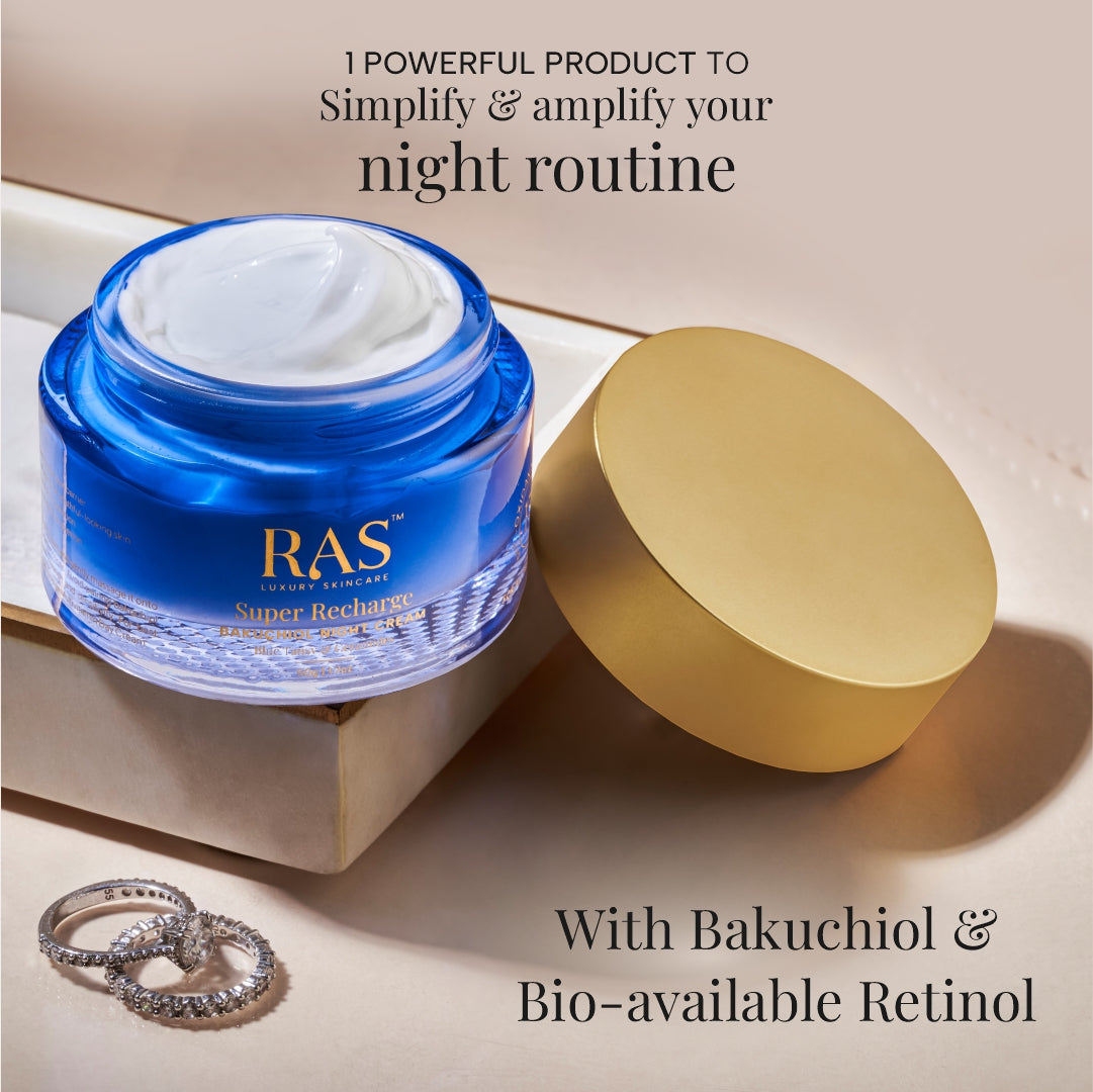 Super Recharge Bakuchiol Night Cream with Ceramides & Peptides