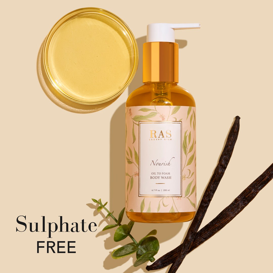 Nourish Oil To Foam Body Wash With Argan Oil