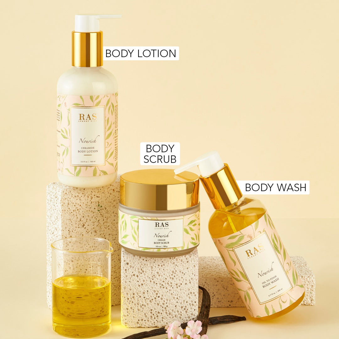 Nourish Oil To Foam Body Wash With Argan Oil