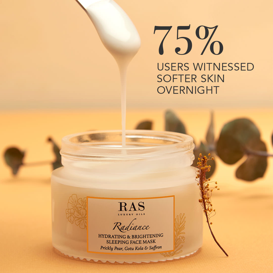 *Radiance Hydrating & Brightening Sleeping Gel Face Mask
