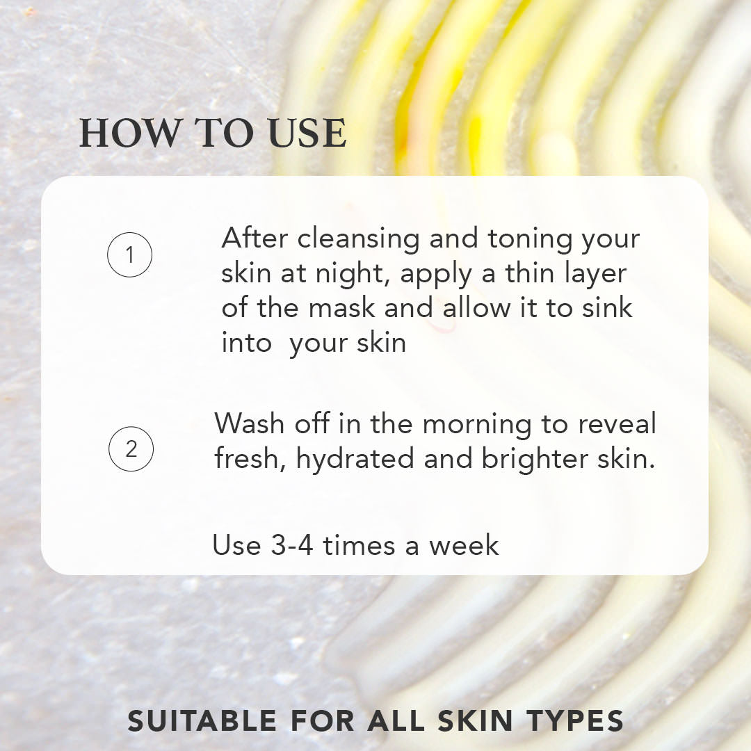 *Radiance Hydrating & Brightening Sleeping Gel Face Mask