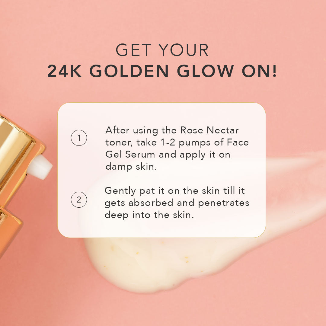 *24K Gold Radiance Serum for Hydration, Brightening & Glass Glow Primer