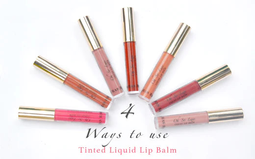 4 Ways to use Tinted Liquid Lip Balms