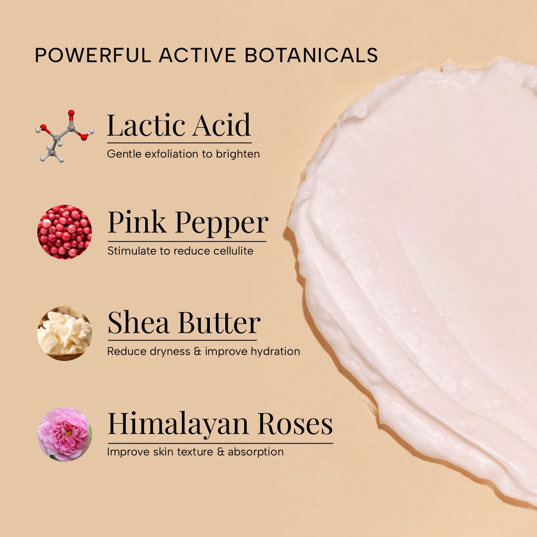 *Brighten Exfoliating Crème Body Butter