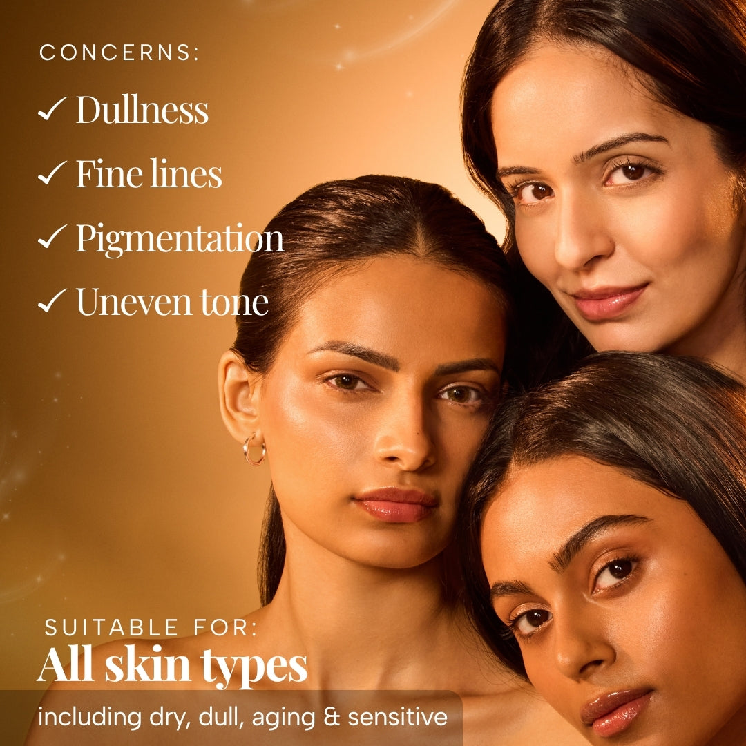 24k Gold Radiance Beauty Boosting Face Elixir | Repair & Brighten