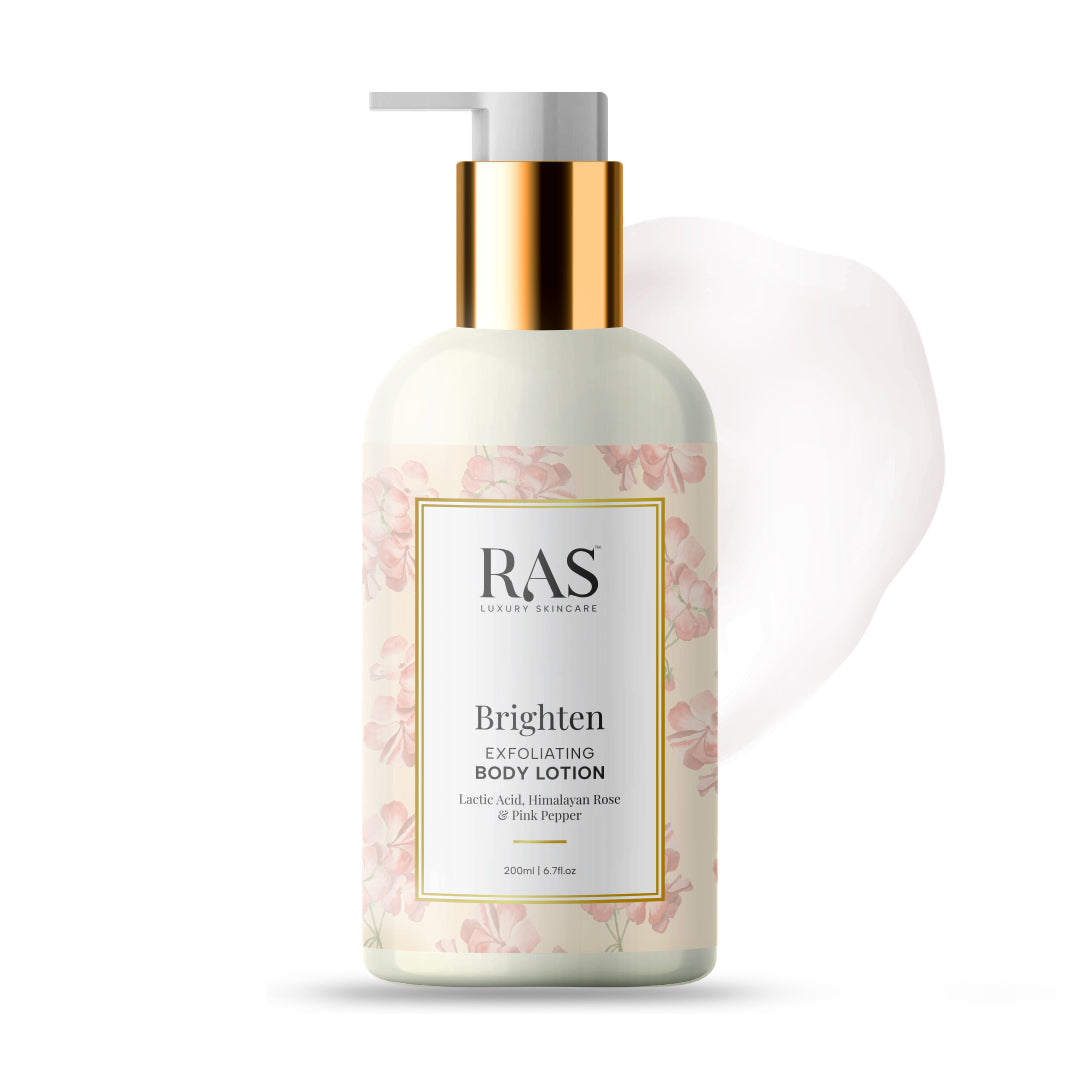 *Brighten Lactic Acid Body Lotion | Himalayan Rose & Pink Pepper