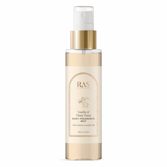 Vanilla & Ylang Ylang Body Fragrance Mist With Natural Essentials Oils