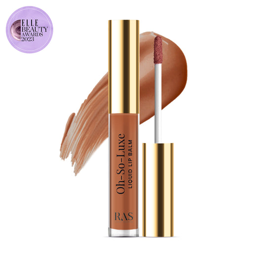 Oh-So-Luxe Tinted Liquid Lip Balm - Caramel Nude Brown