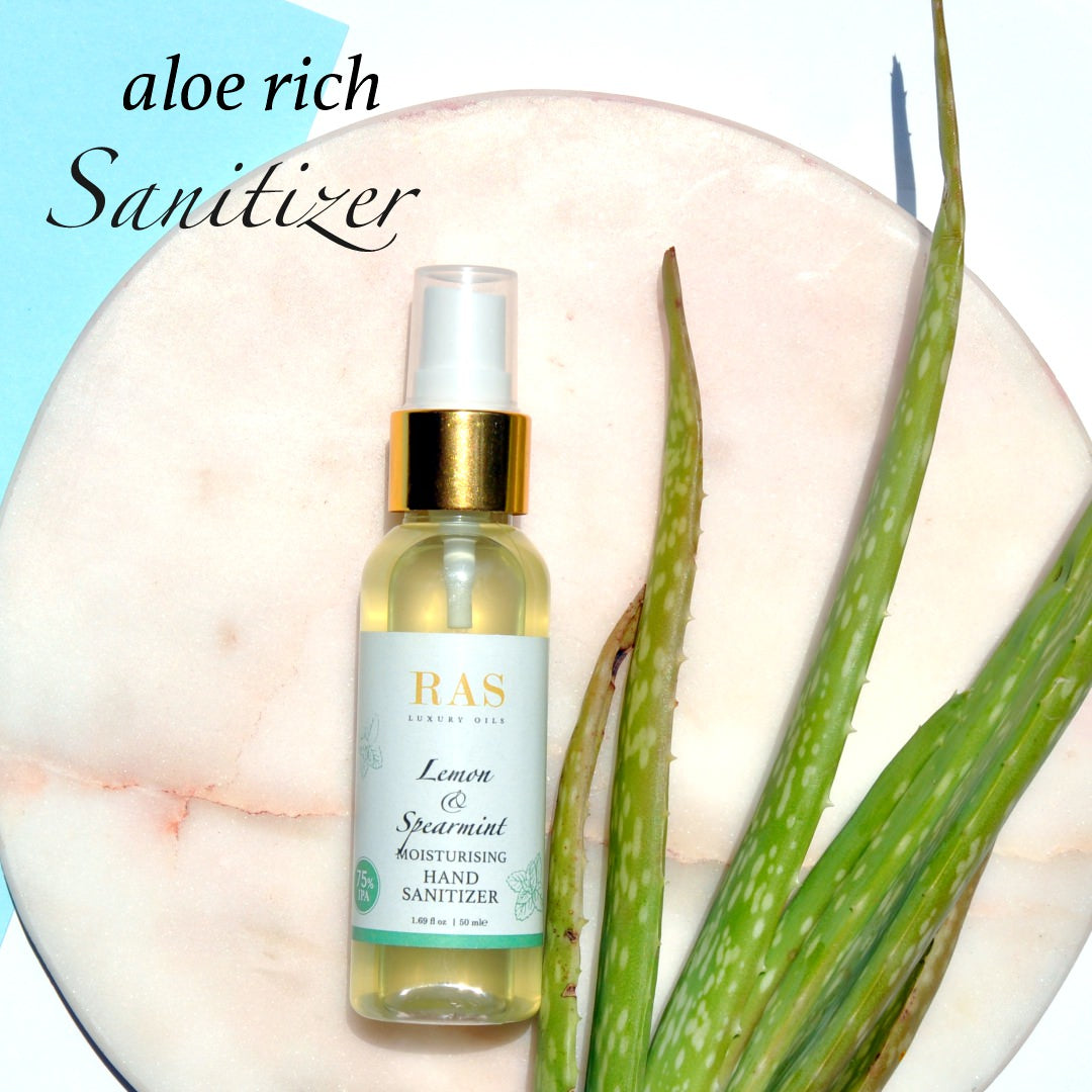 Trio of Lemon & Spearmint Hand Sanitizers