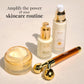 24k Gold Y-Shape 3D Electric Face & Body Massager