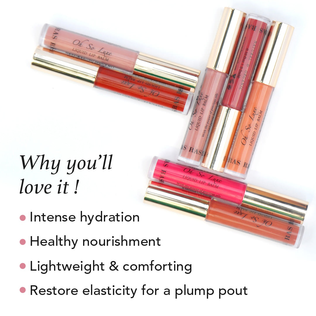 Oh-So-Luxe Tinted Liquid Lip Balm - Coral Crush