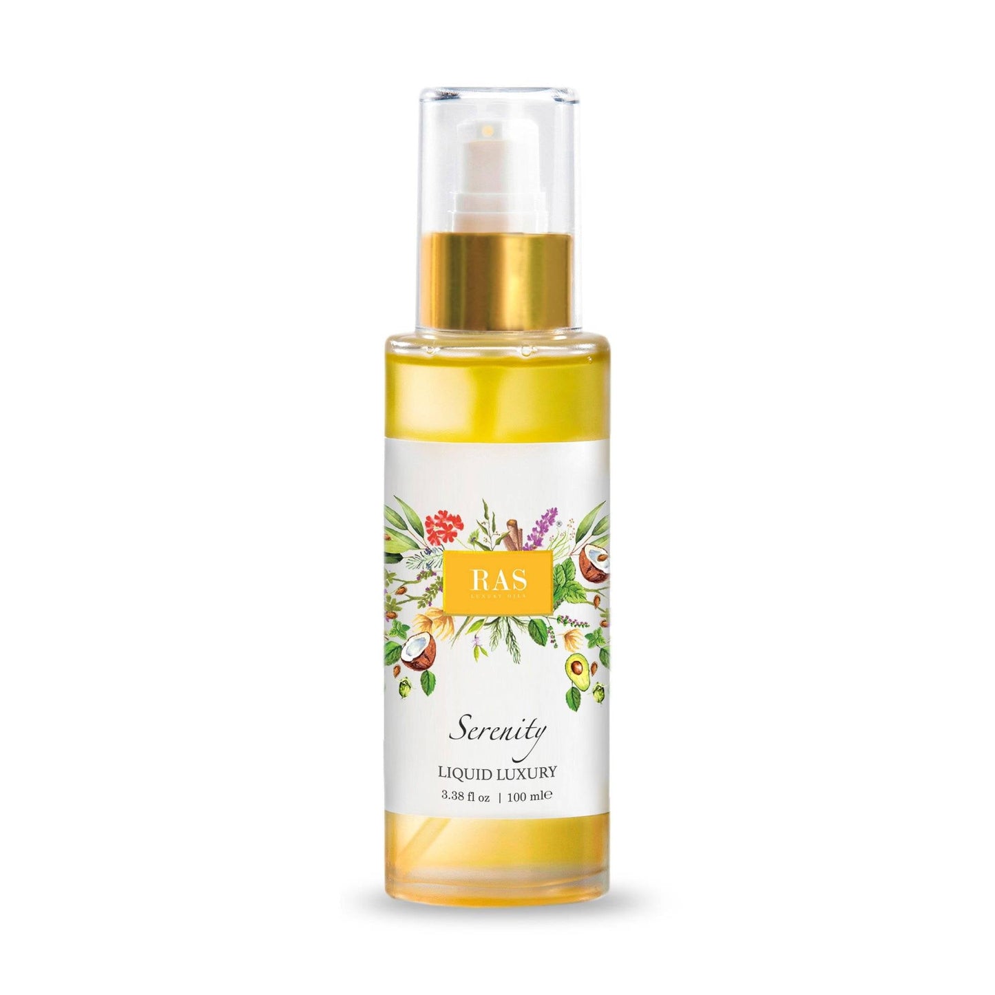 Serenity Liquid Luxury Body Oil-RAS Luxury Oils India-body oil